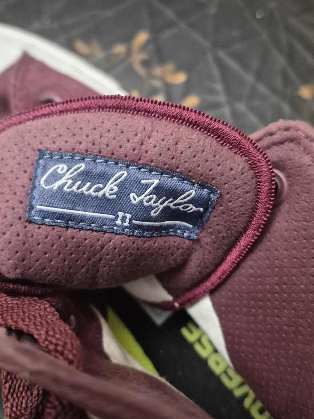 Converse Chuck Taylor All Star High Top Sneakers - Burgundy - Picture 8 of 10